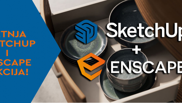 Letnja SketchUp i Enscape akcija