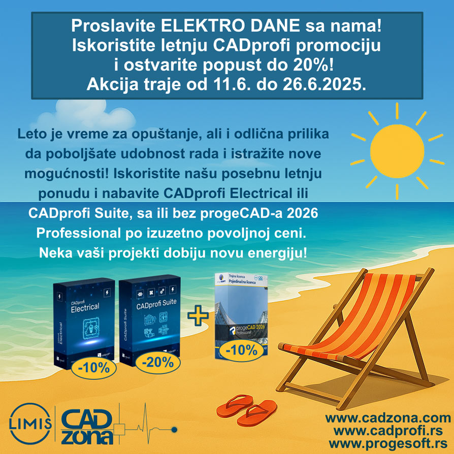 CADprofi Electrical akcija