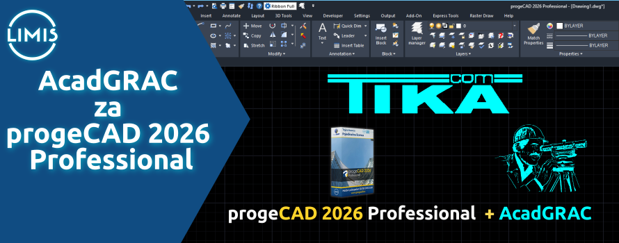 AcadGRAC za progeCAD